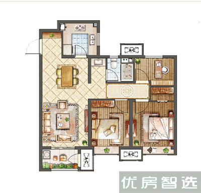 新城悦隽风华效果图