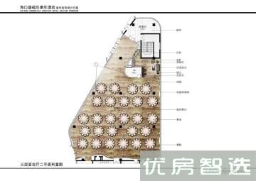 海南芭提雅火山岩温泉小镇高清图