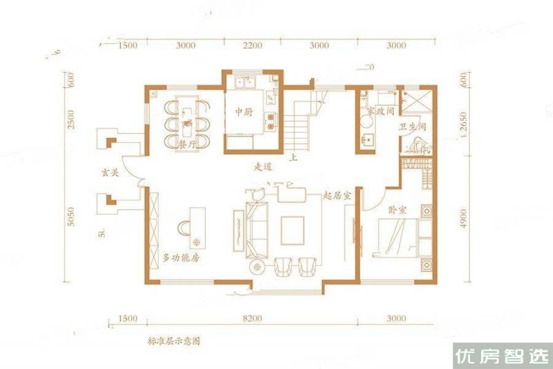 建面建筑面积：约103平米