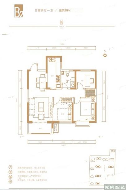 建面建筑面积：约94平米