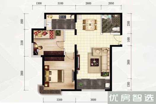 建面建筑面积：约88平米