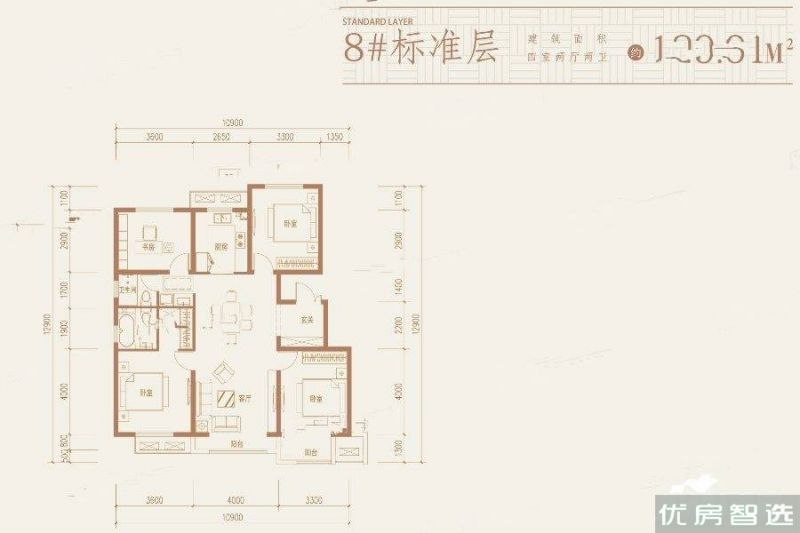 建面建筑面积：约147平米