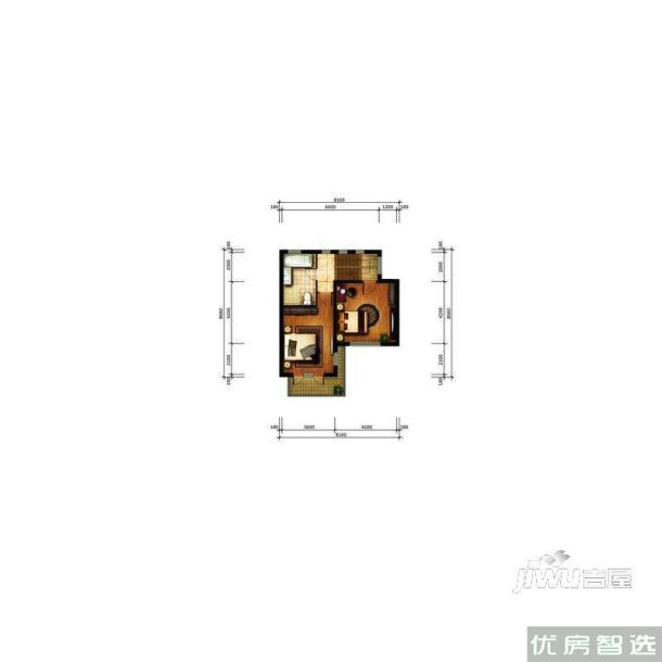 建面建筑面积：约84平米