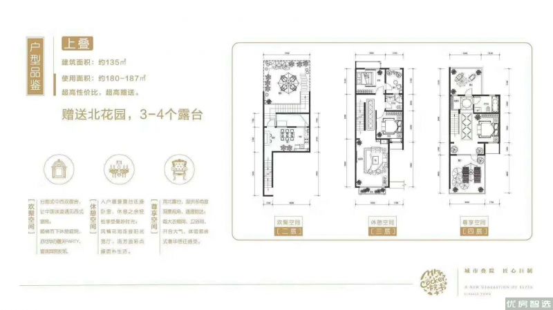 建面建筑面积：约135平米