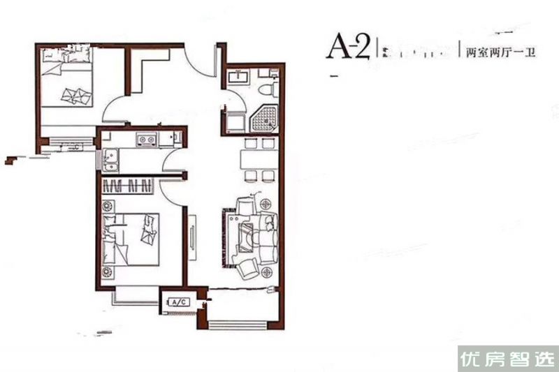 建面建筑面积：约79平米