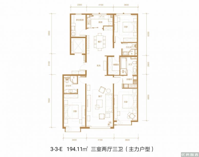 建面0