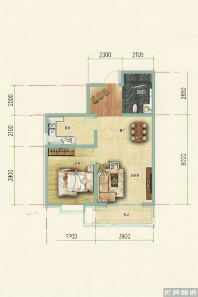 建面0