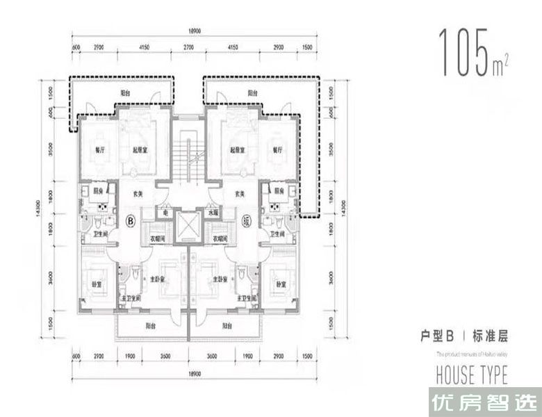 建面105